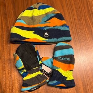 Burton Toddler Fleece Hat & Mittens